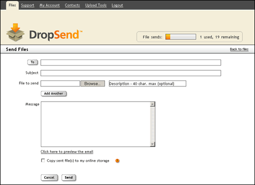 DropSend-Direct screenshot