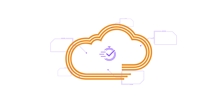 Cloud technology utilizes remote servers hosted on the Internet to store, manage, and process data, eliminating the need for local servers or personal computers.